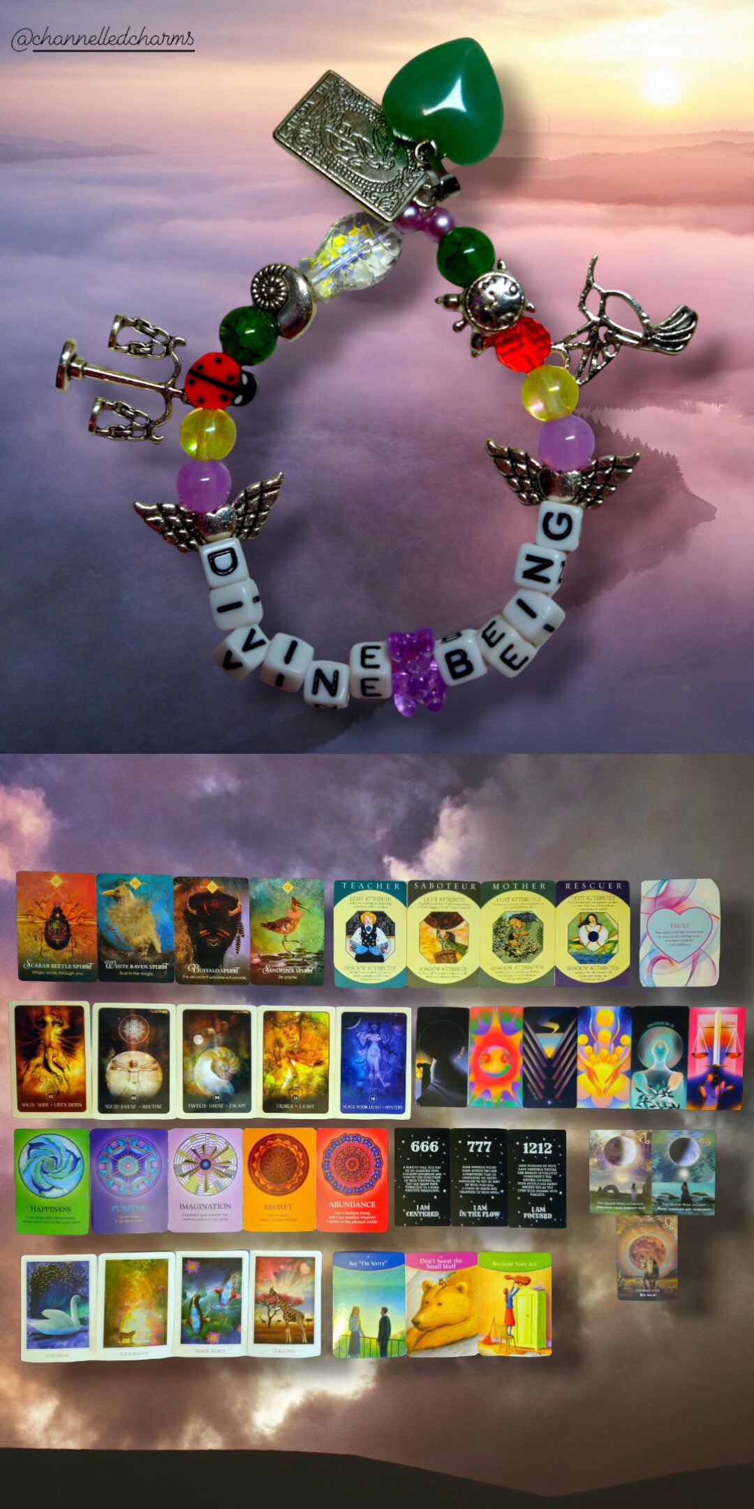 Divine Being Channelled Charm ๐ผ๐ป๐๐