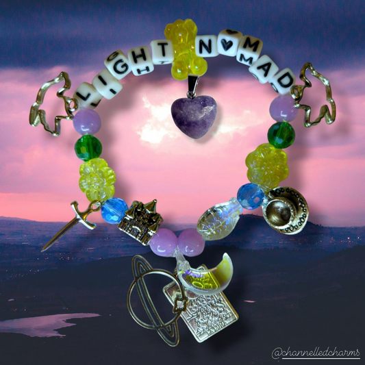 Light Nomad Channelled Charm 🕊✨🏰