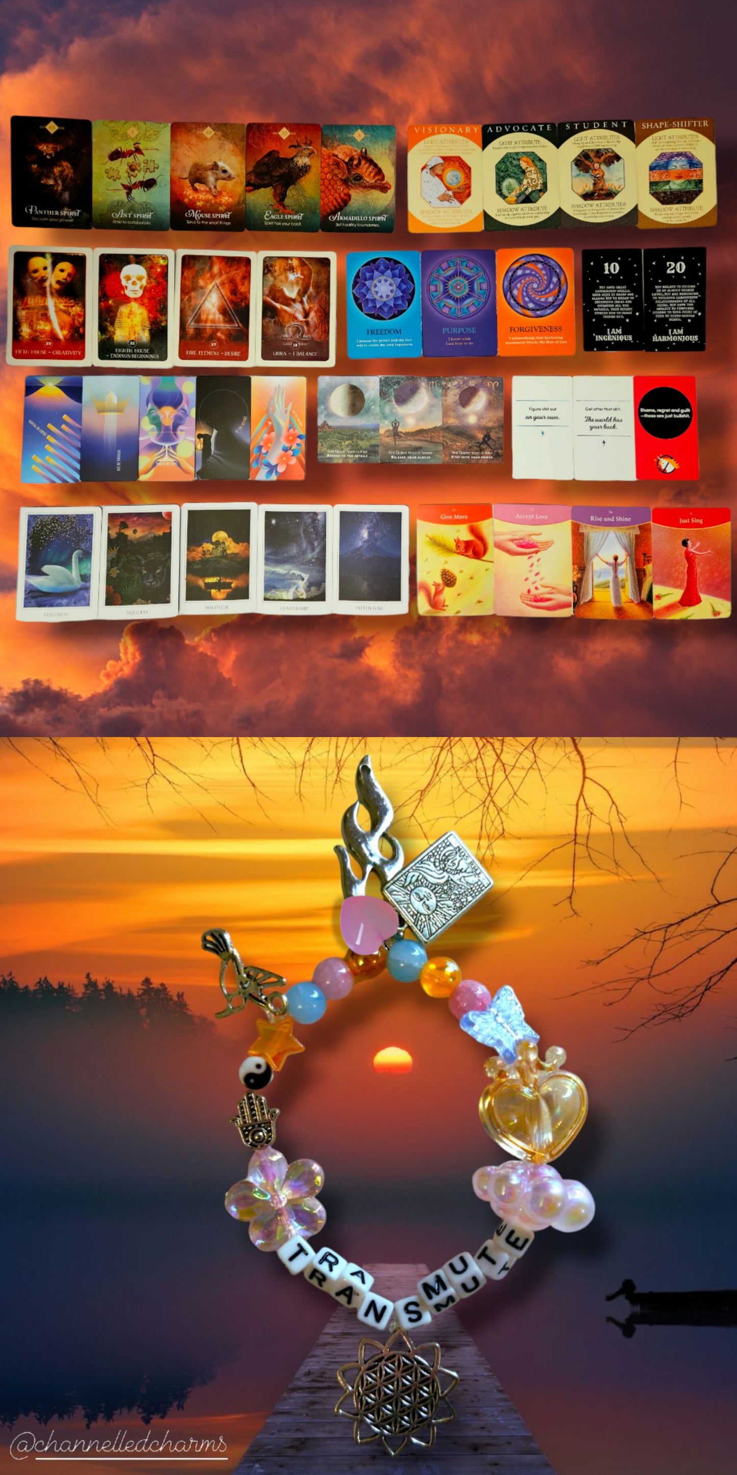 Transmute Channelled Charm 🌸🔥👑