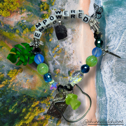 Empowered Channelled Charm 😼🍄🦋🏞️🐝