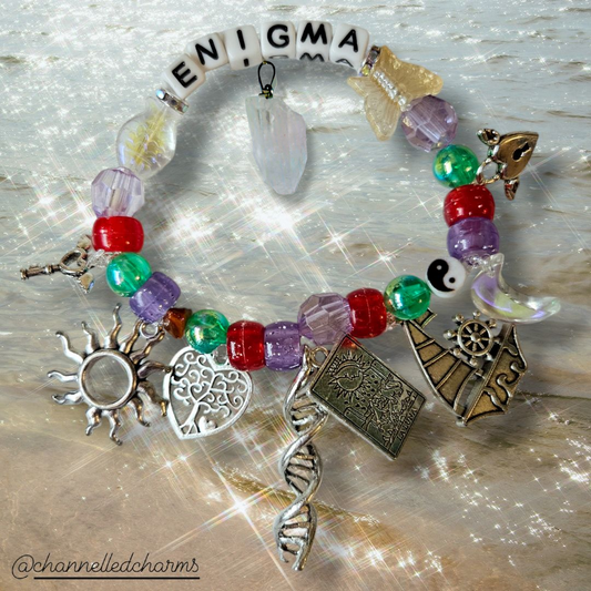 Enigma Channelled Charm 🔍✨💜♥️💚