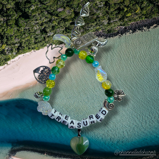 Treasured Channelled Charm 🌼🐚💚🦊🌜🧬